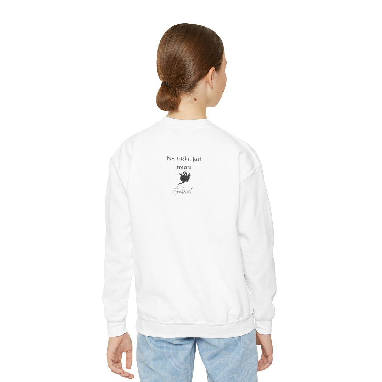 "BOO SQUAD" Kids Sweatshirt: Perfect for Trick or Treating!