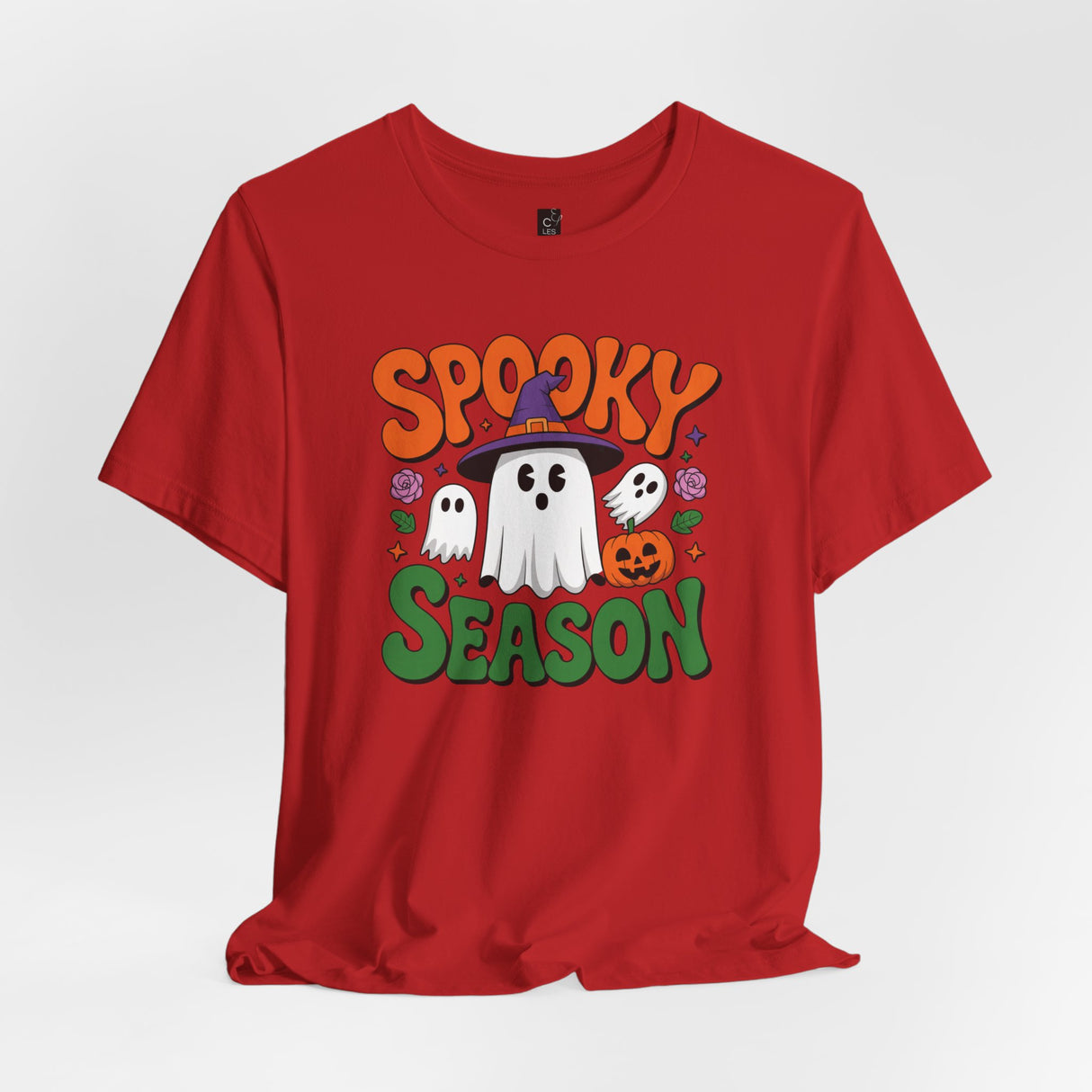 Spooky Season - Halloween T-Shirt, Ghost Design, Fall Fashion, Halloween Party, Cute Casual Wear
