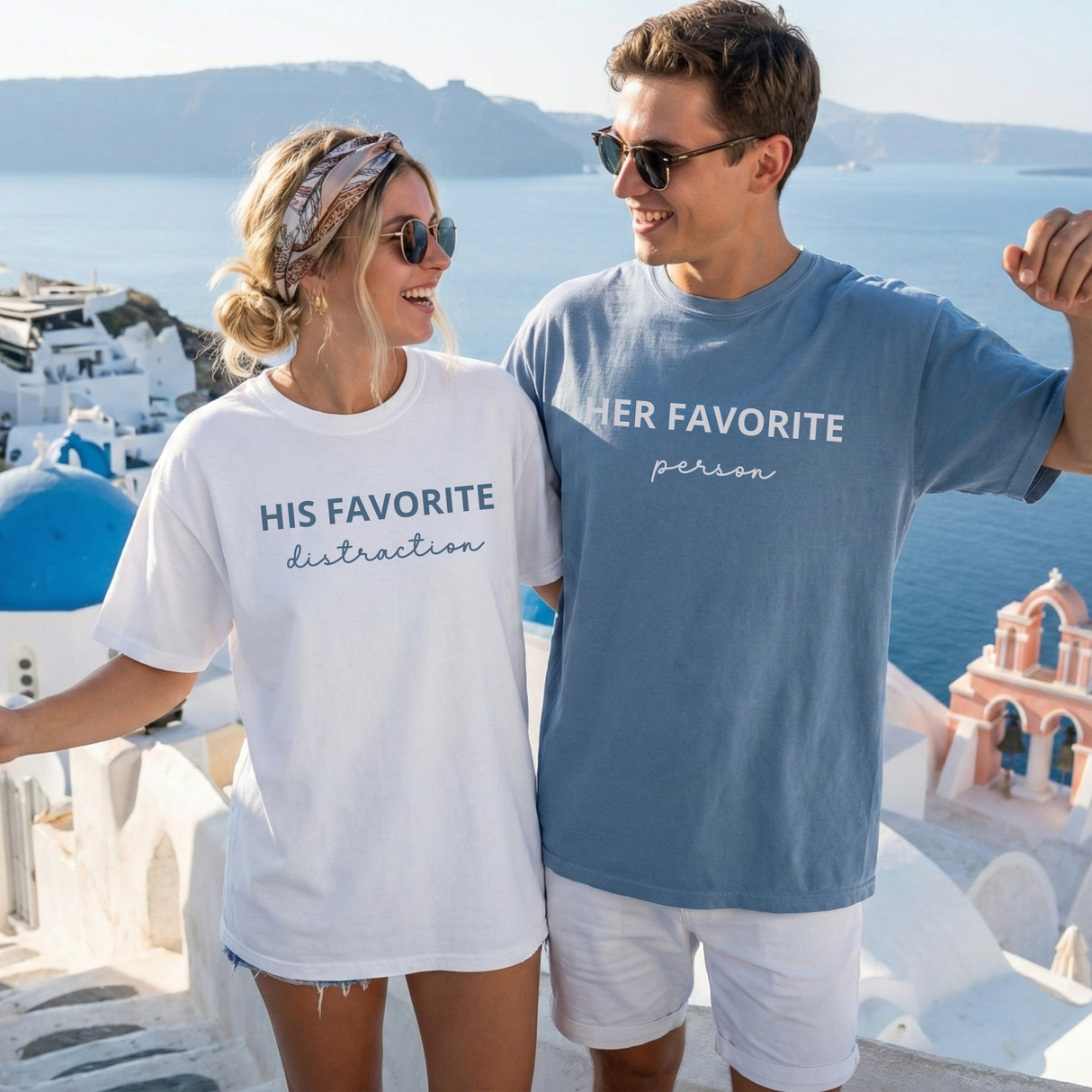 Love & Sarcasm: Essential Couples’ Valentine’s Couple Tee