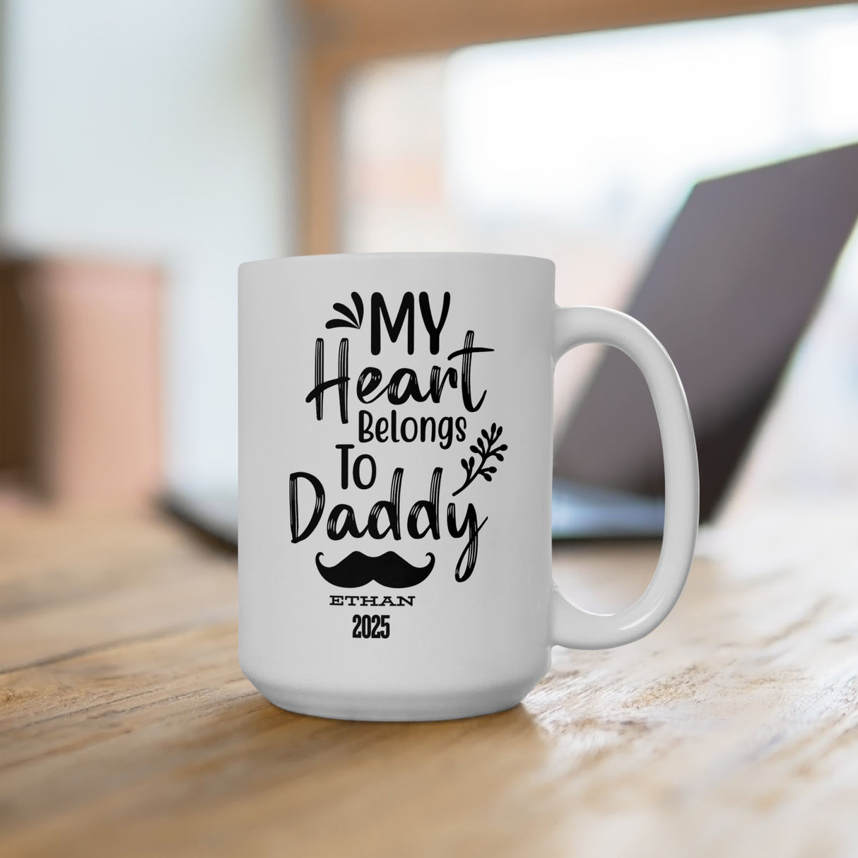 Personalized Daddy Mug - Funny & Unique Coffee Cup Gift for Dad