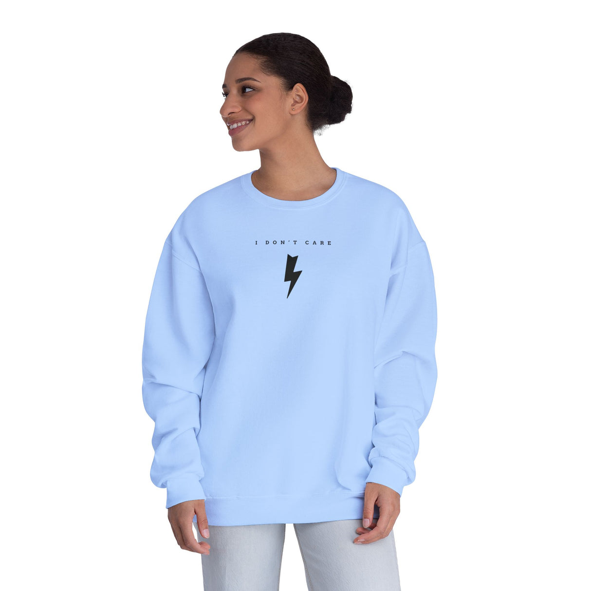 Unisex Lightning Bolt Crewneck Sweatshirt | Casual, Trendy, Cozy, Gift Idea, Everyday Wear