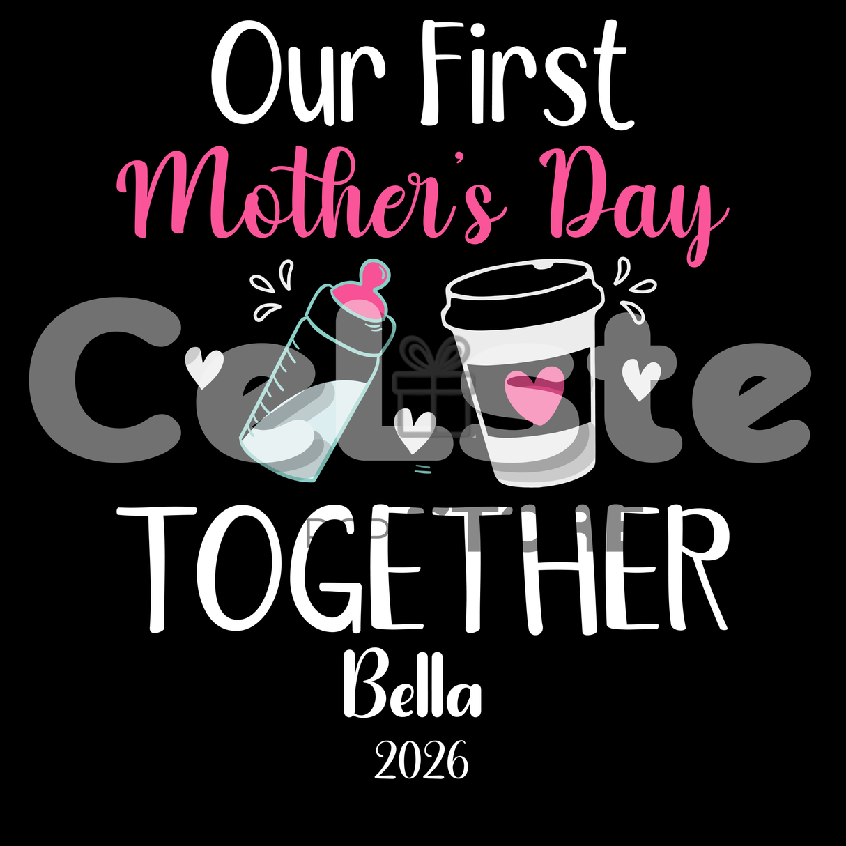 Personalized First Mother's Day Shirt - Custom Mommy and Me Matching Tee