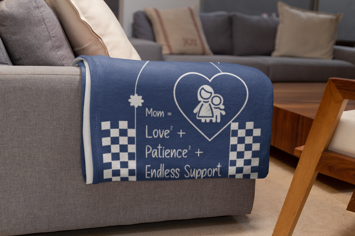 Personalized Velveteen Plush Blanket: Comfort and Warmth for Your Home