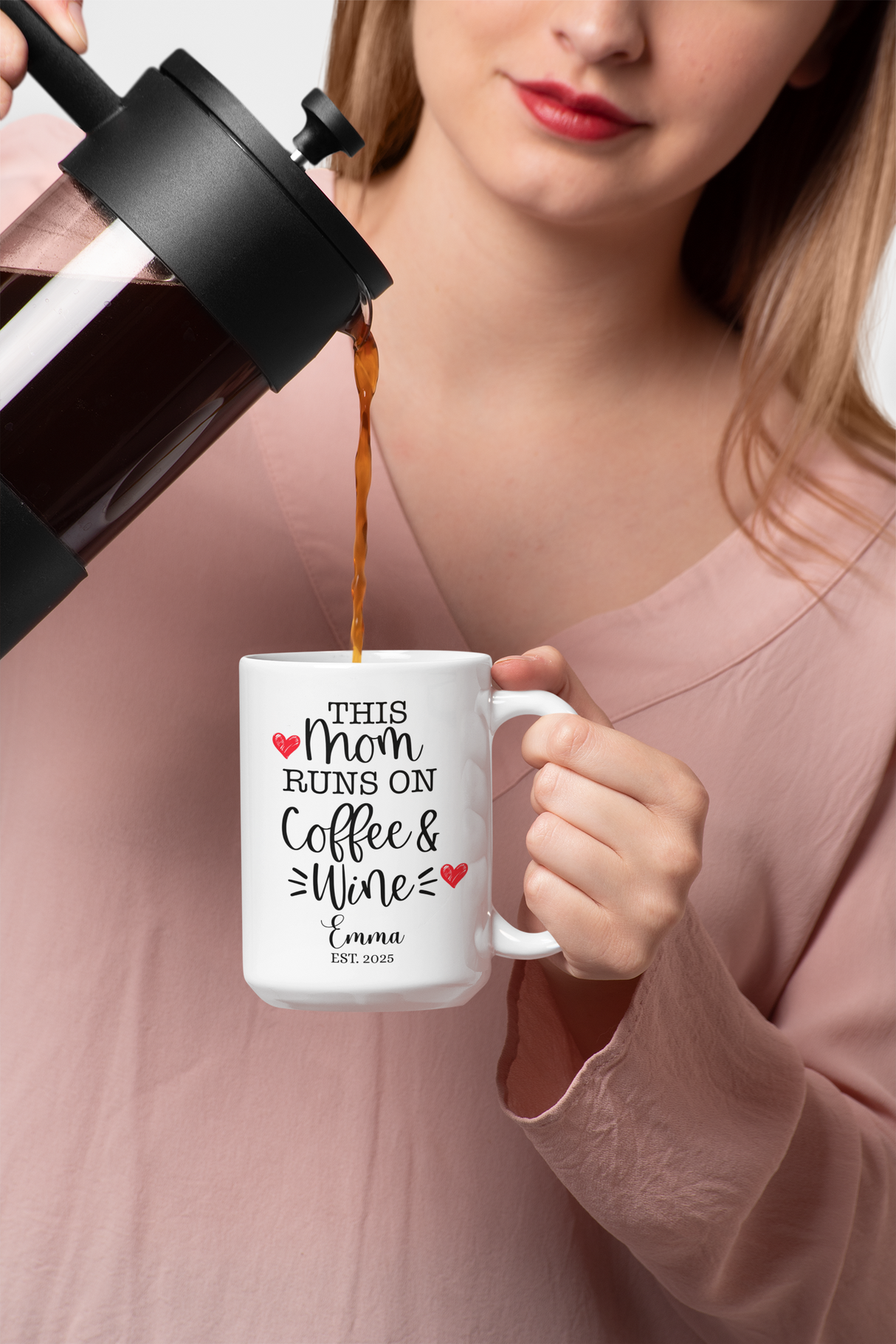 Personalized Funny Mom Mug - Custom Coffee & Tea Cup Gift for Any Occasion