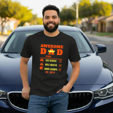 Personalized Funny Dad T-Shirt - Custom Legend Tee for Father's Day, Husband & Grandpa