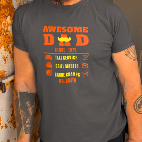 Personalized Funny Dad T-Shirt - Custom Legend Tee for Father's Day, Husband & Grandpa