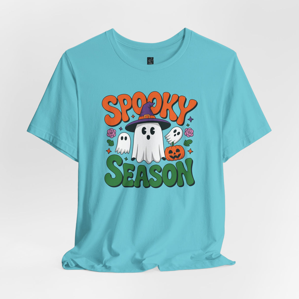 Spooky Season - Halloween T-Shirt, Ghost Design, Fall Fashion, Halloween Party, Cute Casual Wear