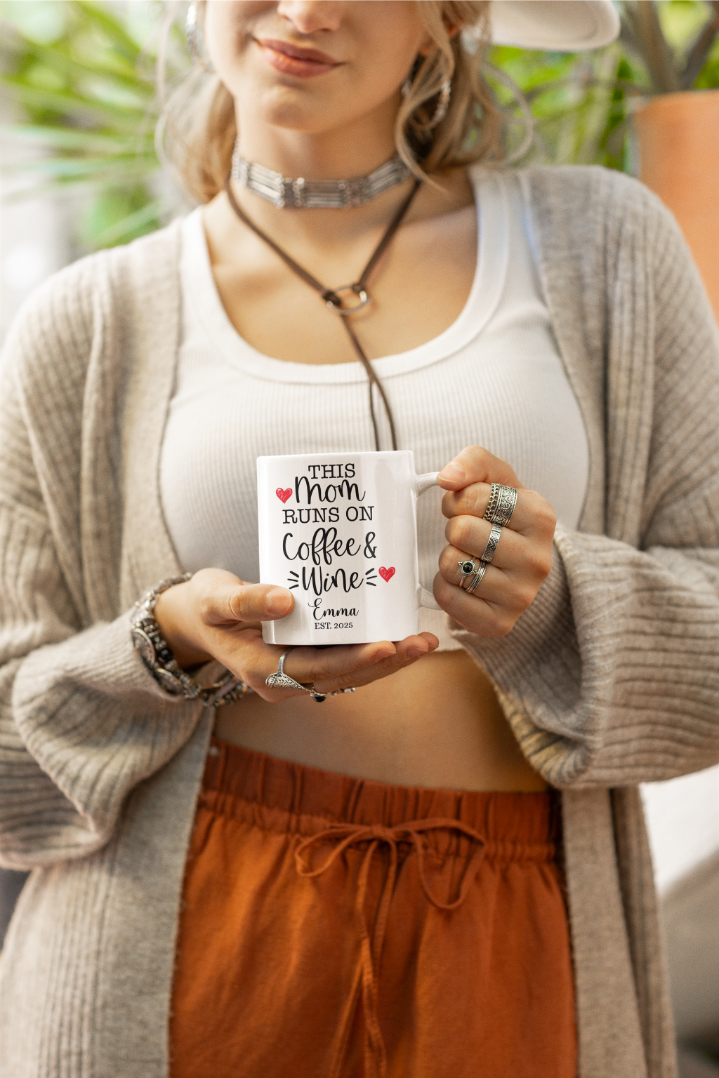 Personalized Funny Mom Mug - Custom Coffee & Tea Cup Gift for Any Occasion
