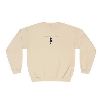 Unisex Lightning Bolt Crewneck Sweatshirt | Casual, Trendy, Cozy, Gift Idea, Everyday Wear