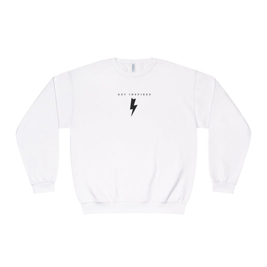 Unisex Lightning Bolt Crewneck Sweatshirt | Casual, Trendy, Cozy, Gift Idea, Everyday Wear