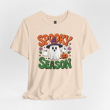 Spooky Season - Halloween T-Shirt, Ghost Design, Fall Fashion, Halloween Party, Cute Casual Wear