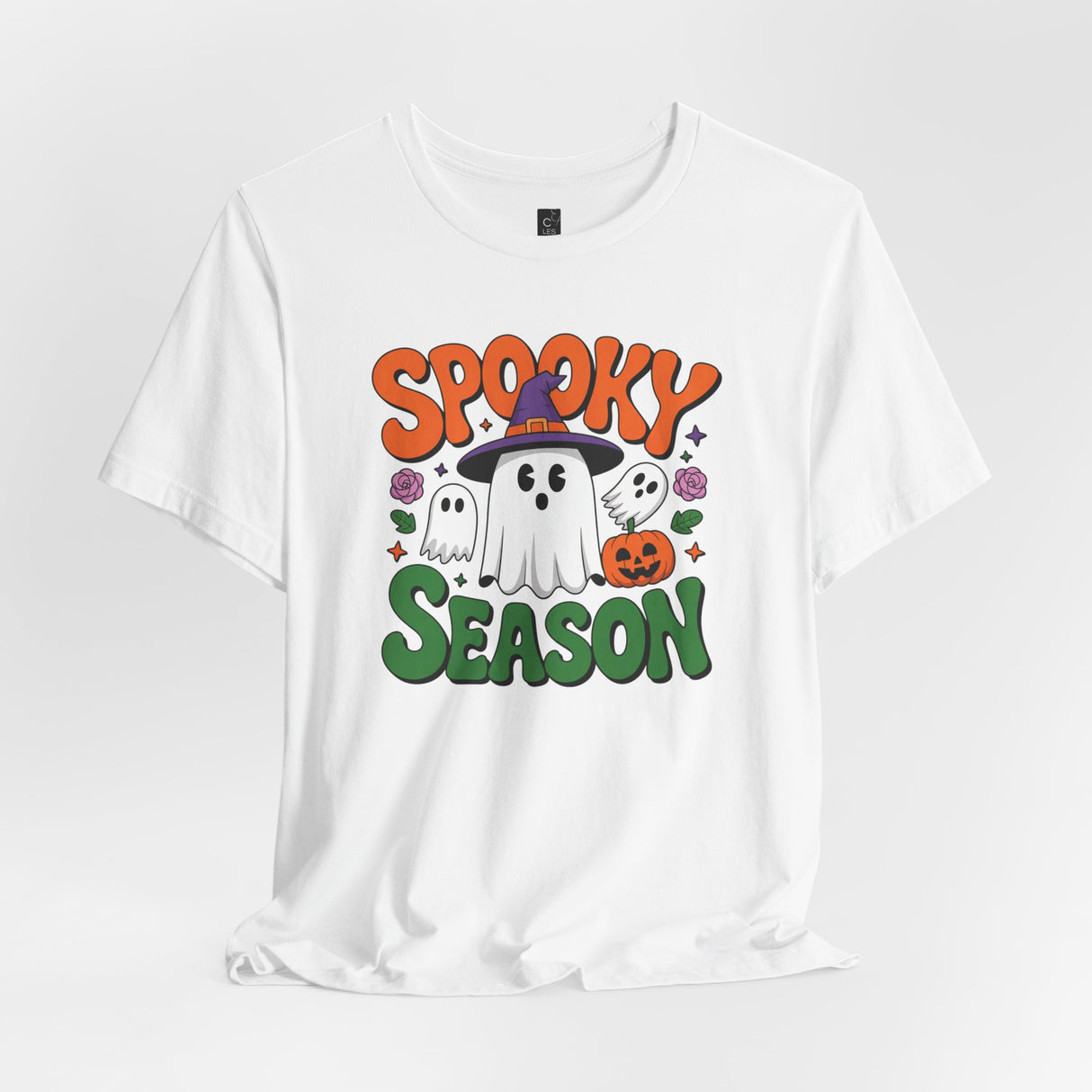 Spooky Season - Halloween T-Shirt, Ghost Design, Fall Fashion, Halloween Party, Cute Casual Wear