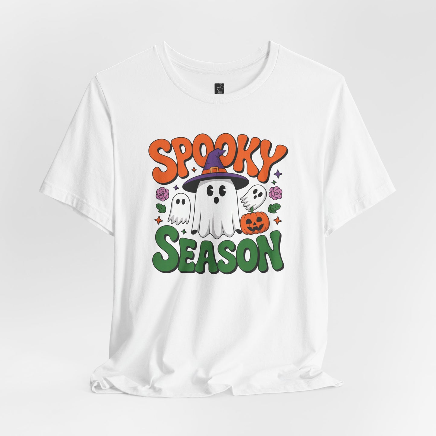 Spooky Season - Halloween T-Shirt, Ghost Design, Fall Fashion, Halloween Party, Cute Casual Wear