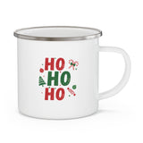 Personalized Santa's Favorite Enamel Camping Mug