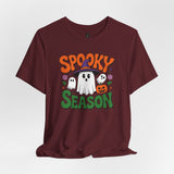 Spooky Season - Halloween T-Shirt, Ghost Design, Fall Fashion, Halloween Party, Cute Casual Wear