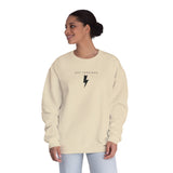 Unisex Lightning Bolt Crewneck Sweatshirt | Casual, Trendy, Cozy, Gift Idea, Everyday Wear