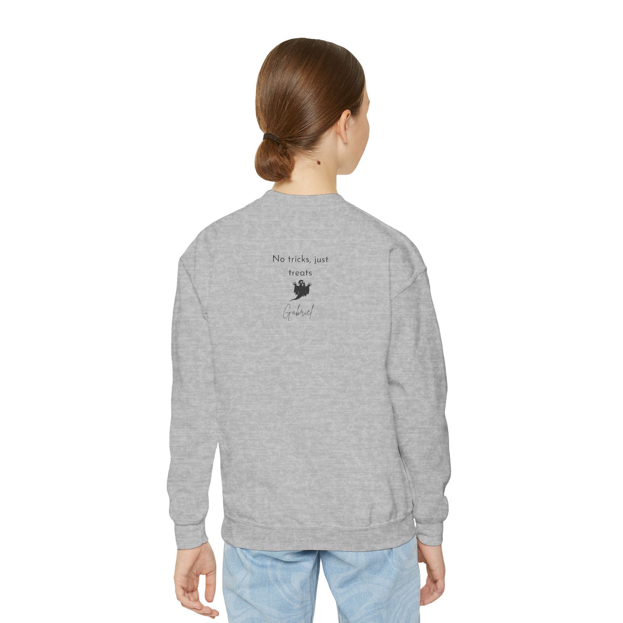 "BOO SQUAD" Kids Sweatshirt: Perfect for Trick or Treating!