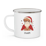 Personalized Manga Enamel Camping Mug