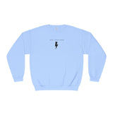 Unisex Lightning Bolt Crewneck Sweatshirt | Casual, Trendy, Cozy, Gift Idea, Everyday Wear
