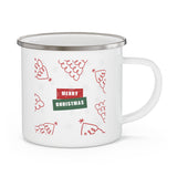 Personalized Let It Snow Enamel Mug