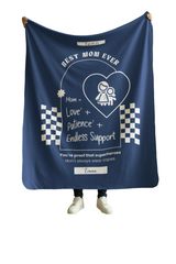 Personalized Velveteen Plush Blanket: Comfort and Warmth for Your Home