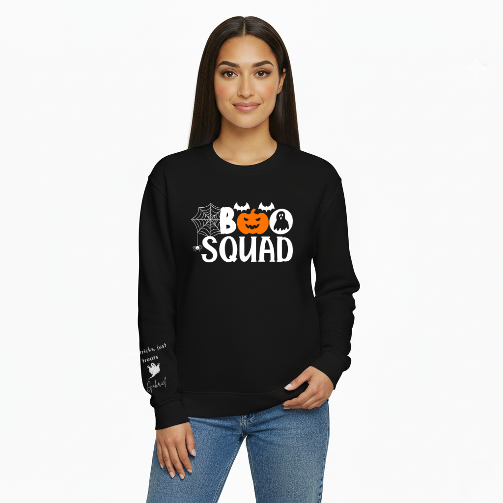Halloween Personalized Sweatshirt: A Matching Set for Family, Friends, or Couples