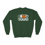 "BOO SQUAD" Kids Sweatshirt: Perfect for Trick or Treating!