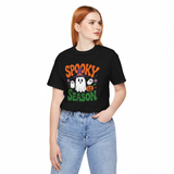 Spooky Season - Halloween T-Shirt, Ghost Design, Fall Fashion, Halloween Party, Cute Casual Wear