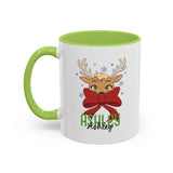Personalized Reindeer Coffee Mug for Women – Cute Christmas Gift & Holiday Decor