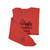 Personalized Sarcastic Mom Life Sweatshirt - Funny Wine Lover Gift for Any Occasion