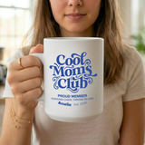 New Mom Gift Mug - Fun Cool Moms Club Est 2026 Mug - First Time Mom & Baby Shower Gift