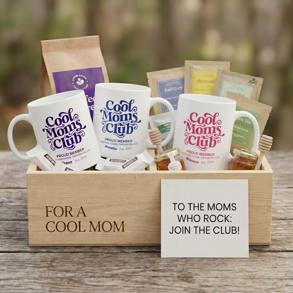 New Mom Gift Mug - Fun Cool Moms Club Est 2026 Mug - First Time Mom & Baby Shower Gift