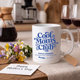 New Mom Gift Mug - Fun Cool Moms Club Est 2026 Mug - First Time Mom & Baby Shower Gift