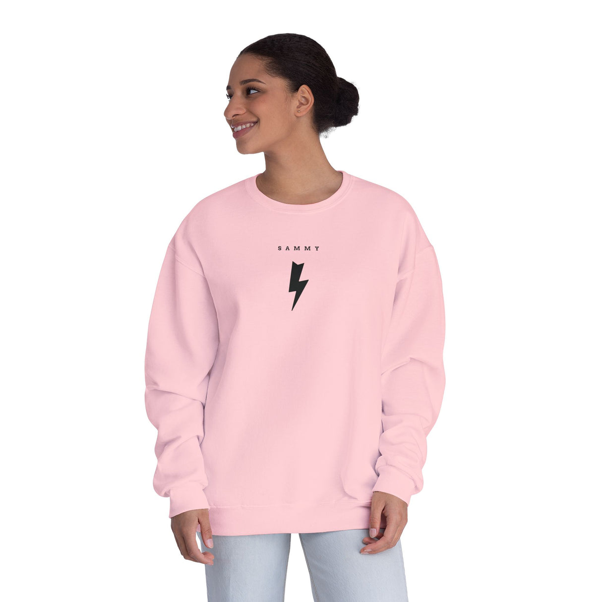Unisex Lightning Bolt Crewneck Sweatshirt | Casual, Trendy, Cozy, Gift Idea, Everyday Wear