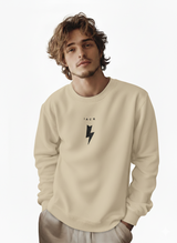 Unisex Lightning Bolt Crewneck Sweatshirt | Casual, Trendy, Cozy, Gift Idea, Everyday Wear