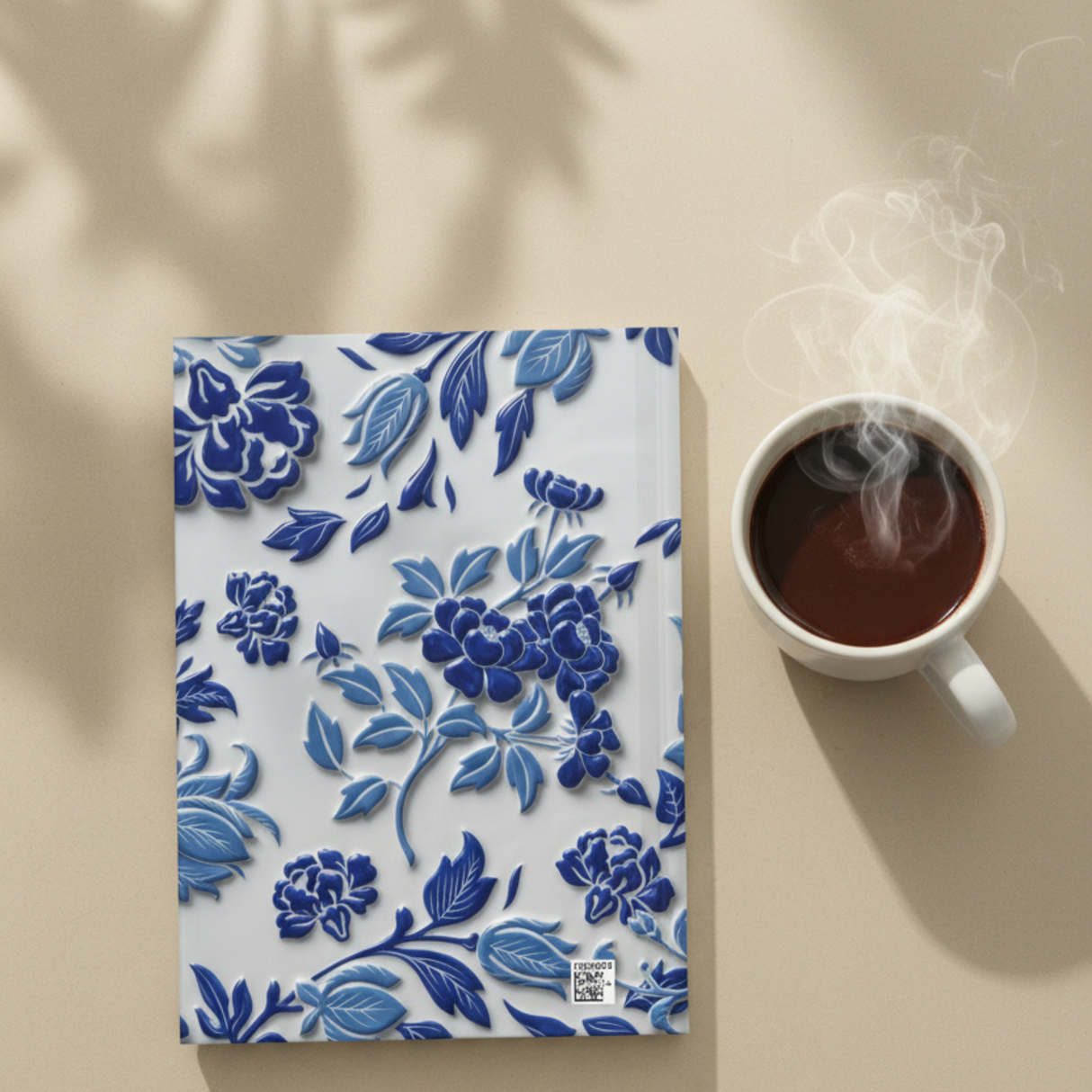 The Heart of the Home' 3D Textured Journal – Custom Keepsake for Mom