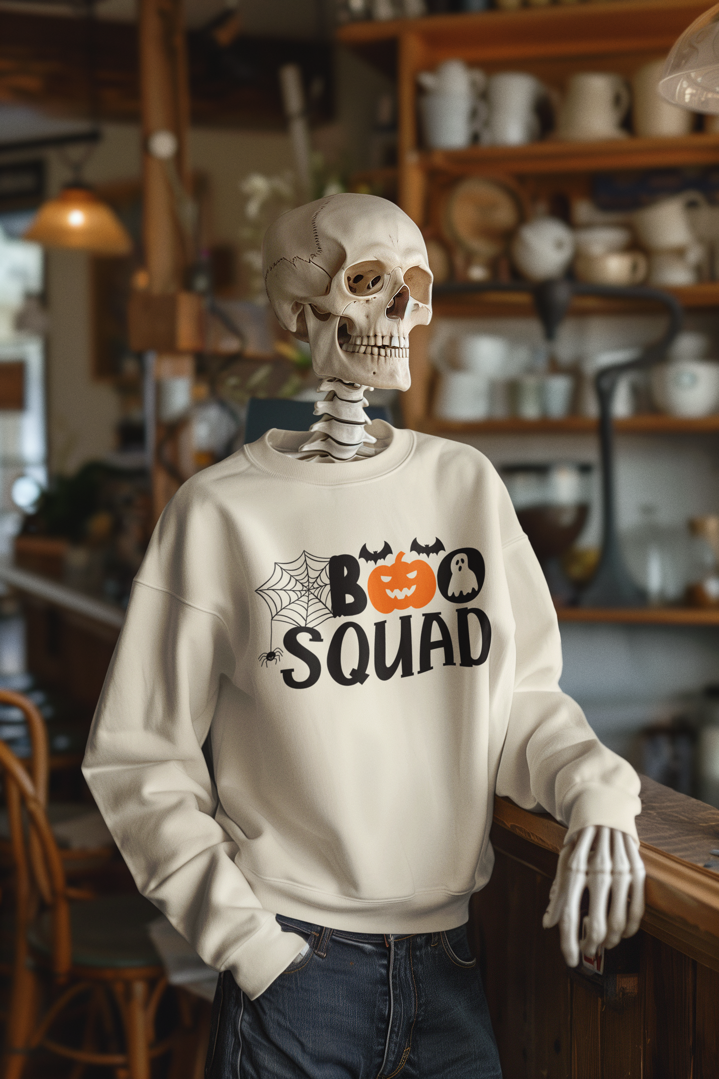 Halloween Personalized Sweatshirt: A Matching Set for Family, Friends, or Couples