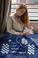 Personalized Velveteen Plush Blanket: Comfort and Warmth for Your Home