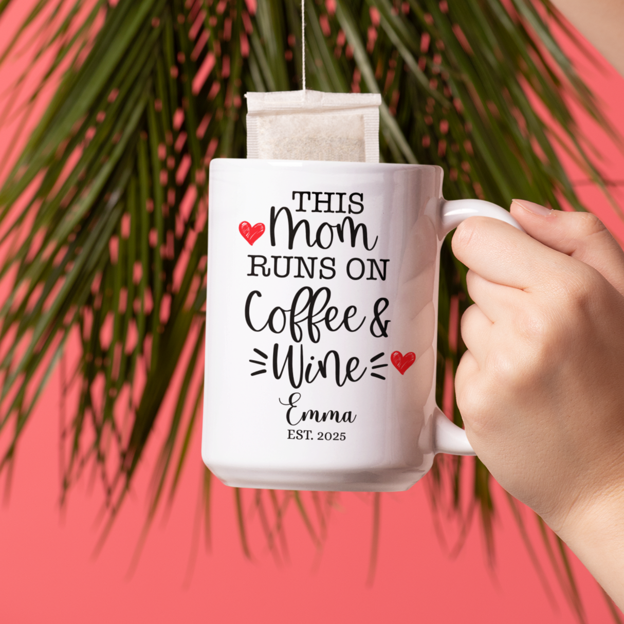 Personalized Funny Mom Mug - Custom Coffee & Tea Cup Gift for Any Occasion