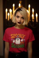 Spooky Season - Halloween T-Shirt, Ghost Design, Fall Fashion, Halloween Party, Cute Casual Wear