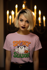 Spooky Season - Halloween T-Shirt, Ghost Design, Fall Fashion, Halloween Party, Cute Casual Wear