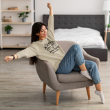 Inspirational Crewneck Sweatshirt - Motivational Gift, Cozy Apparel, Self-Care Statement