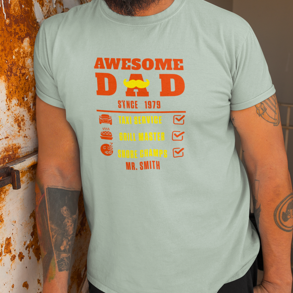 Personalized Funny Dad T-Shirt - Custom Legend Tee for Father's Day, Husband & Grandpa