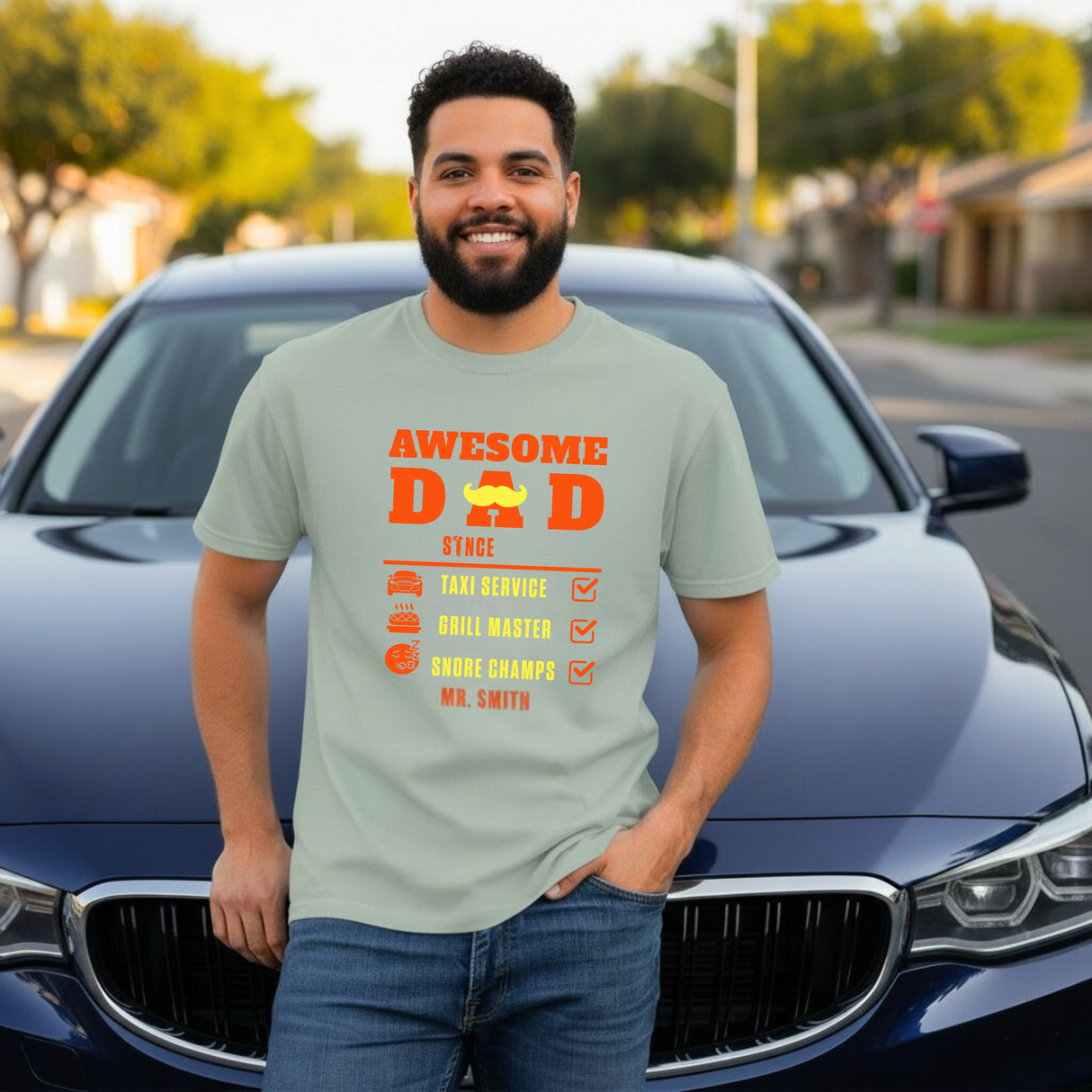 Personalized Funny Dad T-Shirt - Custom Legend Tee for Father's Day, Husband & Grandpa